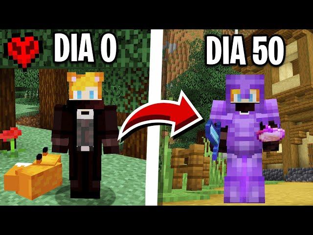 SOBREVIVÍ 50 Días en Minecraft Hardcore