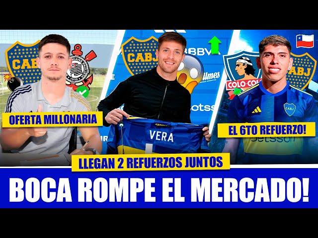 ¡BOCA CERRÓ a un REFUERZO SORPRESA! ► Boca Juniors COMPRA a GARRO x 10 MILLONES!? ► Palacios LLEGA?