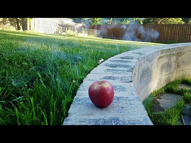 Apple Explosion In Slow Motion Is Super Satisfying