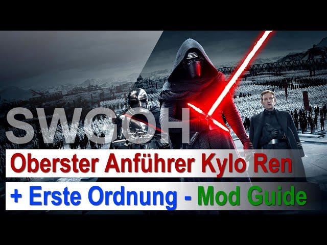 SWGOH - Oberster Anführer Kylo Ren und seine Erste Ordnung - Mod Guide