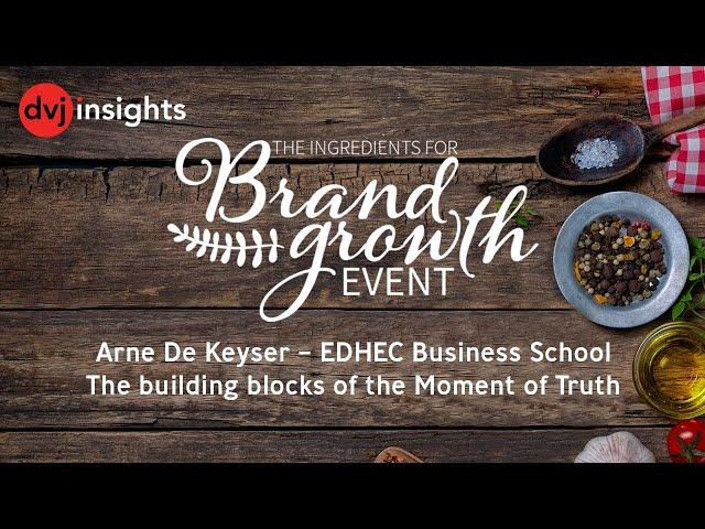 Arne De Keyser – EDHEC Business School | Brand Growth Event 2022