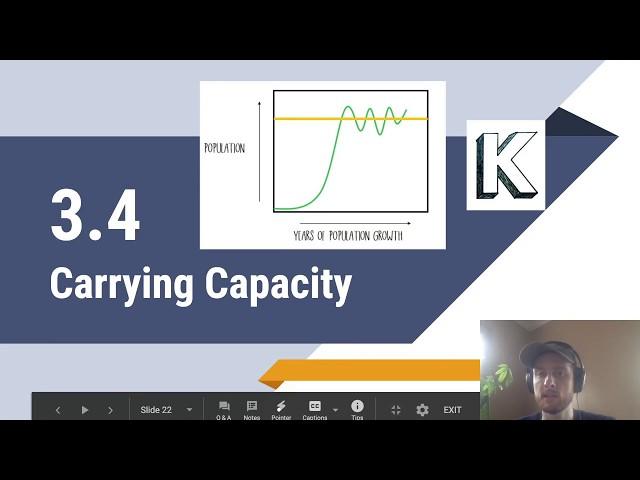 APES Video Notes 3.4 - Carrying Capacity