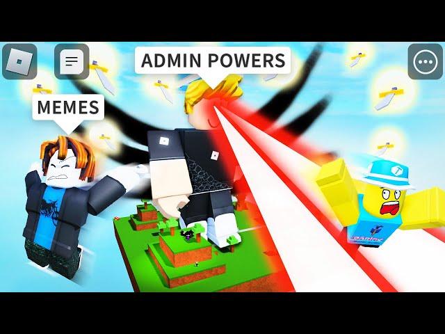 ️ADMIN️ Roblox ABILITY WARS Funny Moments Part 3 (MEMES) 