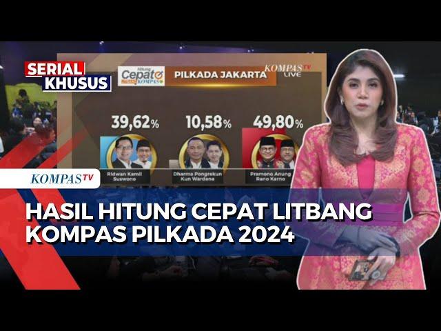 [FULL] Hasil Hitung Cepat Litbang Kompas di Jakarta, Jawa Barat, Jatim & Jateng | SERIAL PILKADA