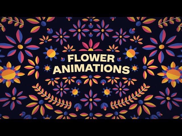 Flower Animations - After Effects Tutorial