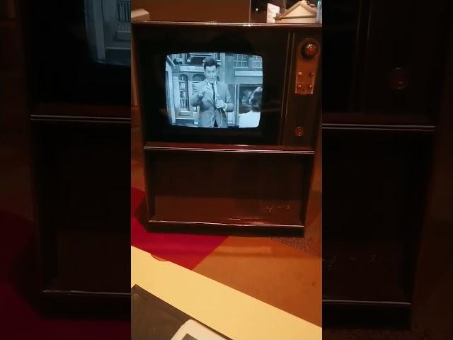 1960's - 70's Black and White TV on Display - Melbourne Museum #shorts #Retro #vintage