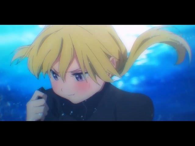 Underwater girl anime #4
