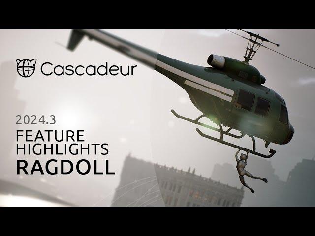 Ragdoll Physics | Cascadeur 2024.3 Feature Highlights