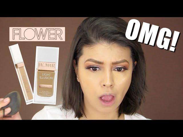 OMG! Flower Beauty Light Illusion Foundation & Concealer | Review