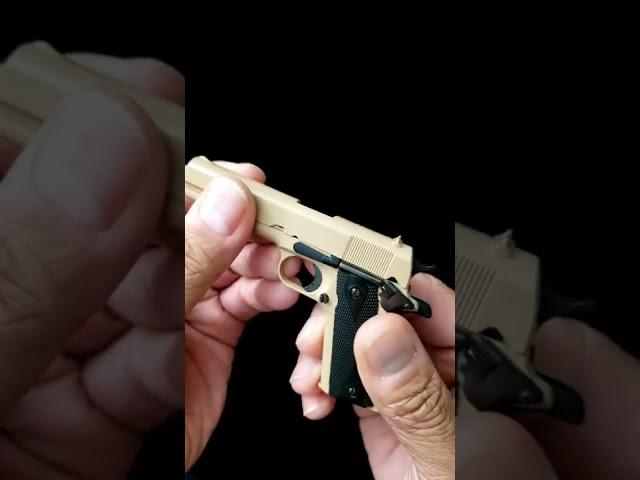 ASMR Miniature Pistol Model | 1911 Coyote