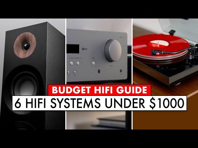 HiFi Starter Kits!! TOP SIX Home Stereo System UNDER 1000!!