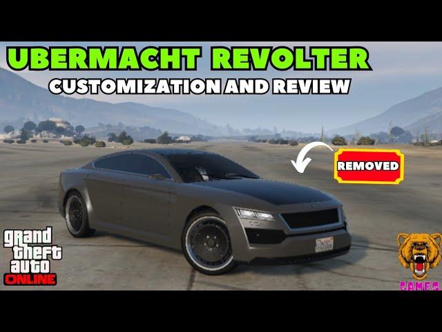 ubermacht revolter the removed vehicle. customization and review |gta5 online