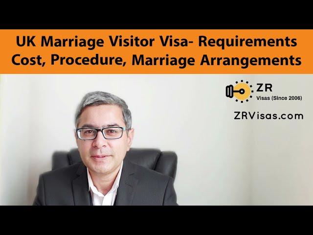 UK Marriage Visitor Visa- Requirements, Documents Required, Cost, Procedure, Marriage Arrangements