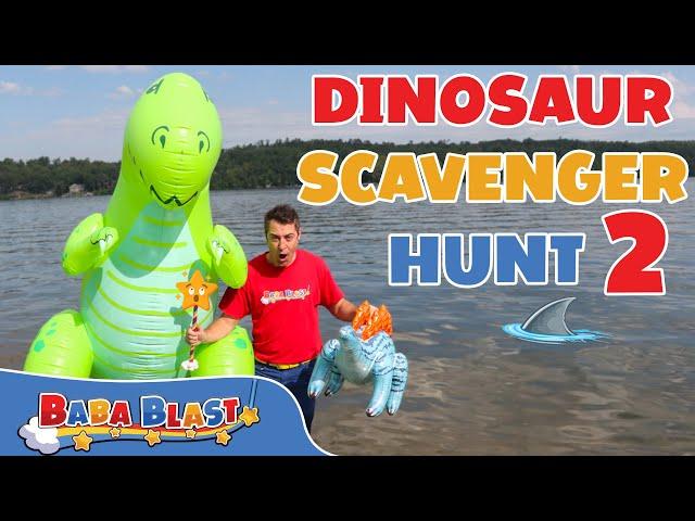 Dinosaur Scavenger Hunt 2 | Educational Videos for Kids | Baba Blast!