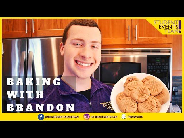 BAKING WITH BRANDON EPISODE 1: 3 INGREDIENT PEANUT BUTTER COOKIES