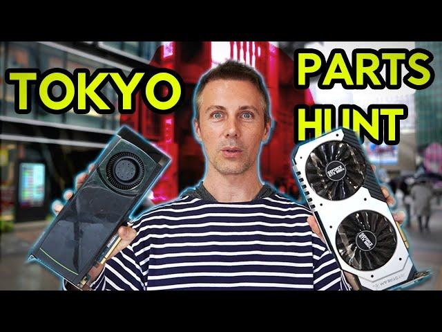 USED PC Parts HUNTING In ELECTRIC CITY, TOKYO!