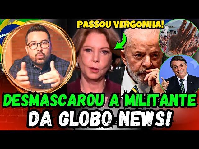 PASSOU VERGONHA!  Paulo Figueiredo DESMASCAROU ''jornalista'' da Globo News!