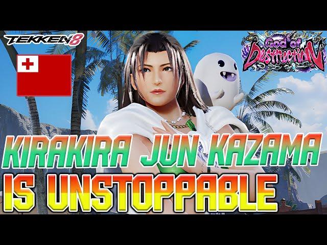 Tekken 8  ▰ MIND-BLOWING KiraKira Jun Kazama Combos & Gameplay