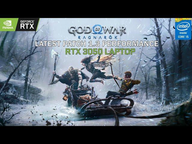 Latest Patch 1.3 God of War Ragnarok 4GB VRAM RTX 3050 Laptop Benchmark with Best Settings