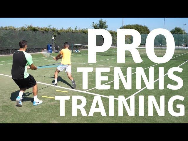 Professional Tennis Training Drills with Top Tennis Training