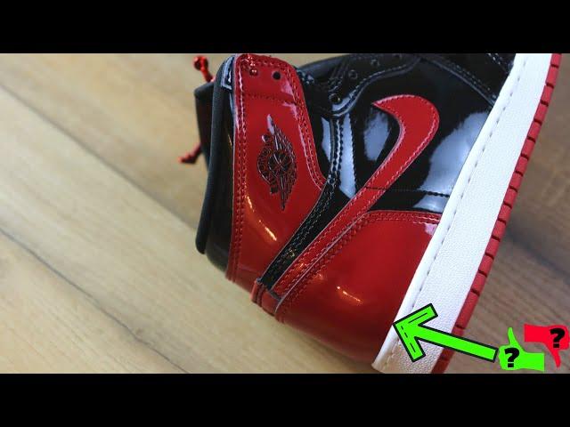 Air Jordan 1 Retro High OG Patent Bred: Quick Look