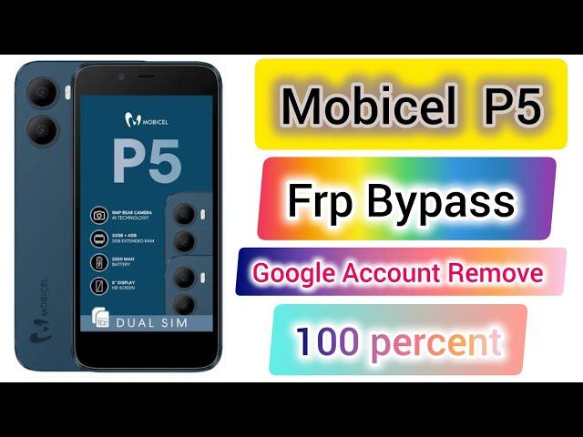 mobicel p5 frp bypass | how to remove mobicel p5 google account remove