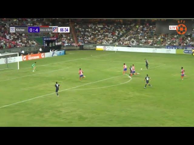 Kitchee Vs Atlético Madrid (1-4) Sherzod Temirov Gol 傑志體育會 Amistoso