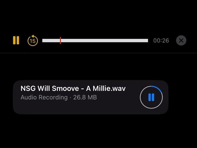 NSG Will Smoove - A Millie (Prod. By Ayoleap) @ayoleap2319