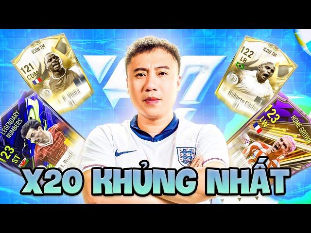 Vodka Quang | Kỷ lục mở 20 vòng sự kiện chất lượng dàn cực phẩm Carlos ICON TM, Griezman HG, Gullit