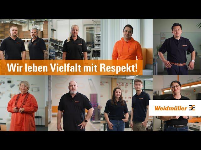 Wir leben Vielfalt mit Respekt! 