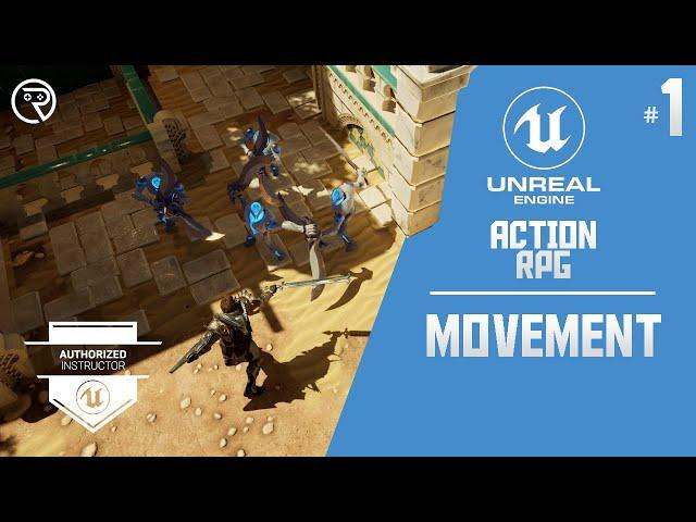 Unreal Engine 5 Tutorial -  Action RPG Part 1: Movement