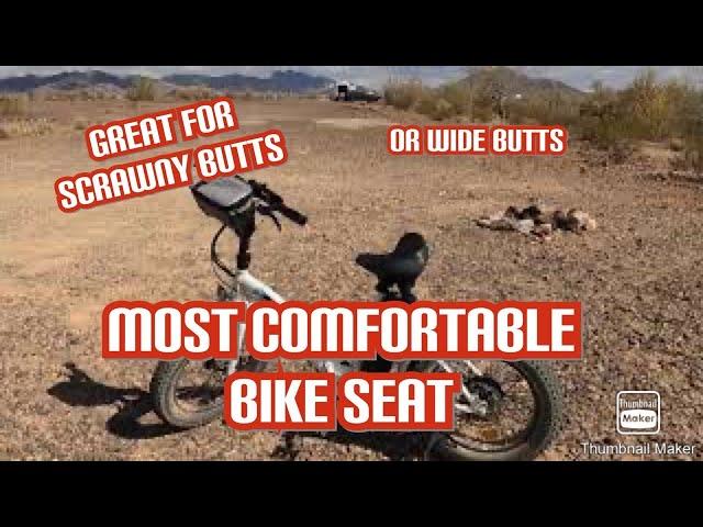 #586 Most comfortable bike  YLG saddle seat - Best bike seat EVER