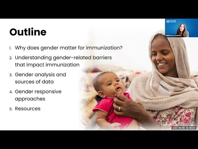 Why Gender Matters for Immunization - overview