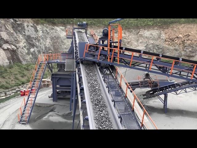 Awesome Construction Aggregate Manufacturing Process - 300t/h Crushing Plant