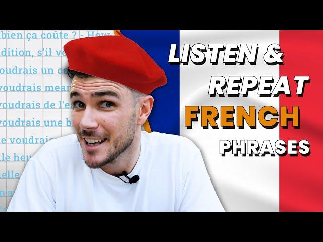 50 EASY TO LEARN French Phrases for Beginners | Listen & Repeat