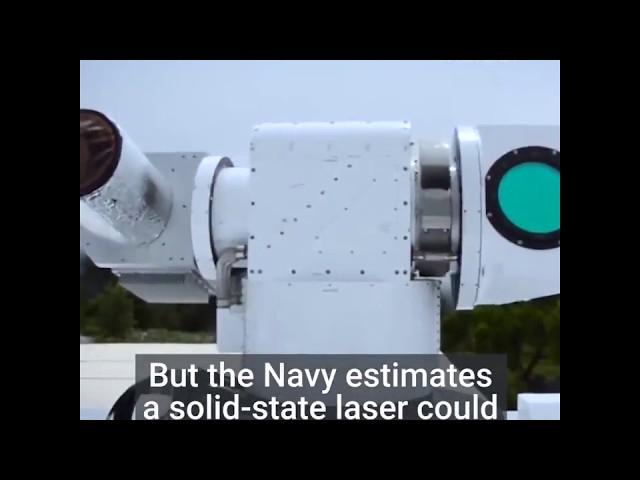 Lockheed Martin takes down drones with ATHENA laser system