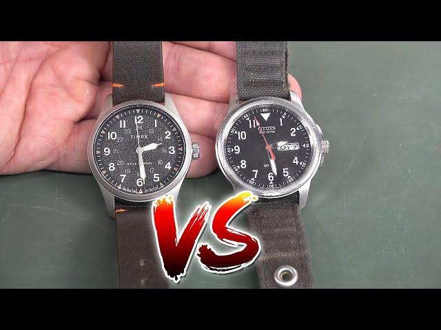 Timex vs Citizen - Watch Shootout