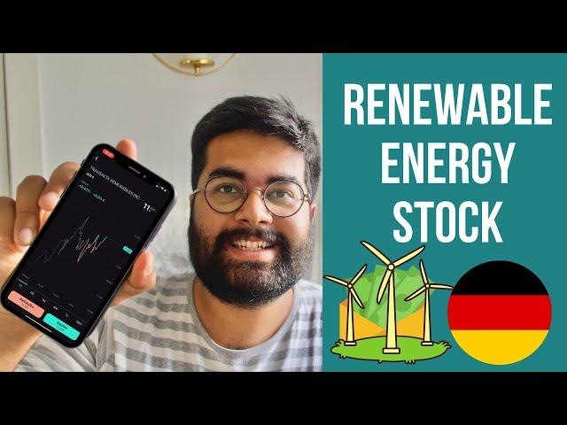 My MONTHLY Dividend Renewable Energy Stock on Scalable Capital: Stock & ETFs Investing in Germany 