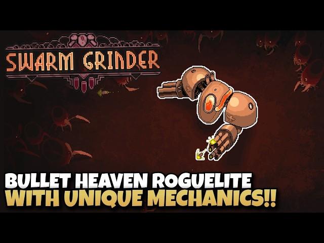 EXCELLENT Bullet Heaven Roguelite With Unique Mechanics! | Swarm Grinder