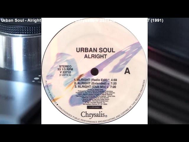 Urban Soul - Alright (Extended Mix) (1991)