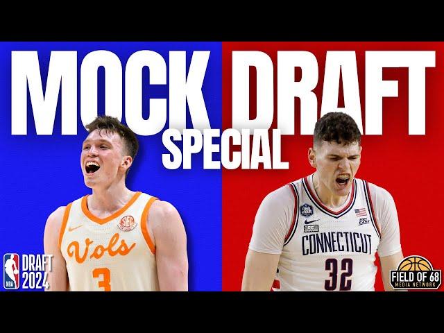 SPECIAL: Field of 68's LIVE NBA Mock Draft!! Who will go No. 1 overall?? | FIELD OF 68