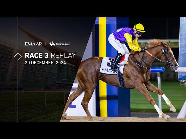 Race #3 – 20.12.24 – Shahama Stakes Sponsored by Emaar – Flama Sunshine