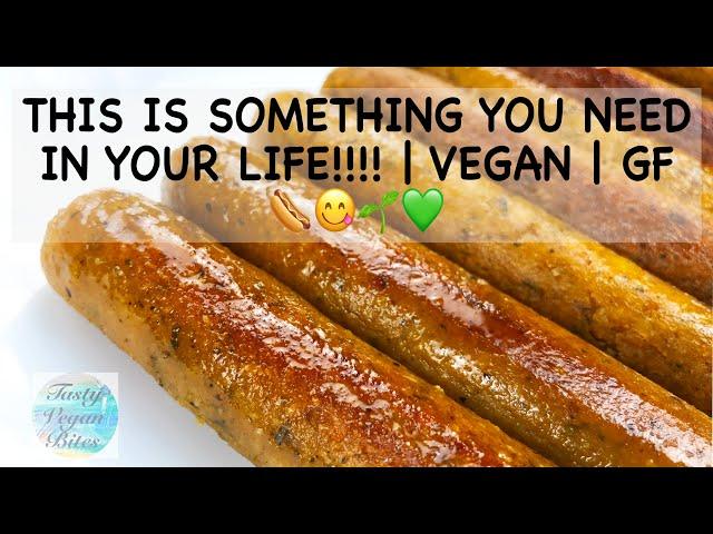 Homemade sausages | No Cling Film or Plastic Wrap required! | Simple | GF OPTION | Vegan
