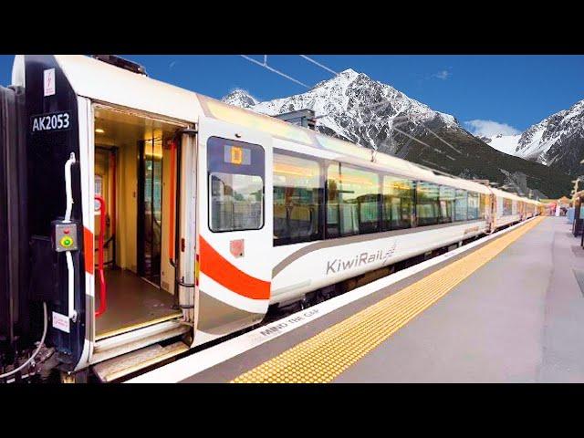 Riding the New Zealand’s Most Scenic Train Across the Southern Alps | The TranzAlpine