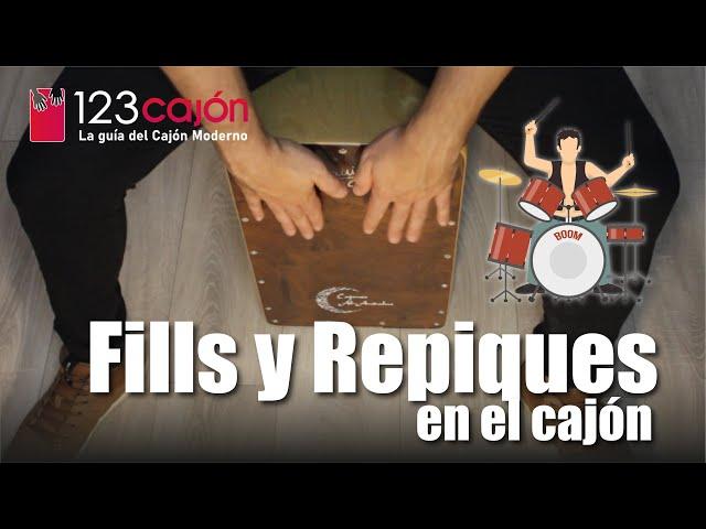 3 Fills o Repiques para usar en el CAJÓN - Repiques Cajon