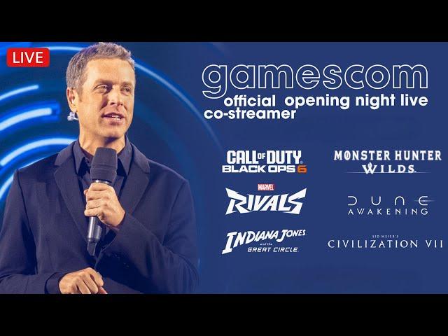  LIVE GAMESCOM 2024 COUNTDOWN #deutsch #react #official #costream