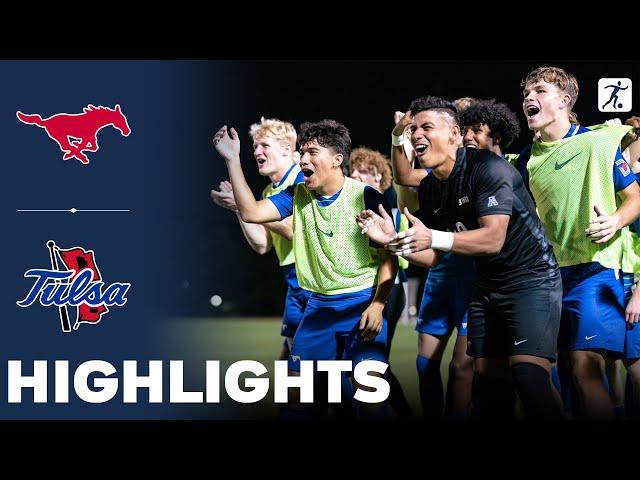 SMU vs Tulsa | NCAA College Soccer | Highlights - October 21, 2023