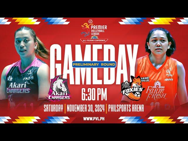 AKARI vs. FARM FRESH - Full Match | Preliminaries | 2024-25 PVL All-Filipino Conference