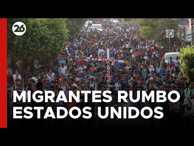 Una nueva caravana de migrantes parte a Estados Unidos | #26Global