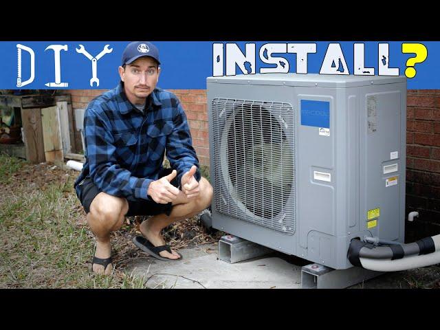 Whole House Air Conditioner and Heating System Installation. MrCool Universal, Is it a DIY Project?